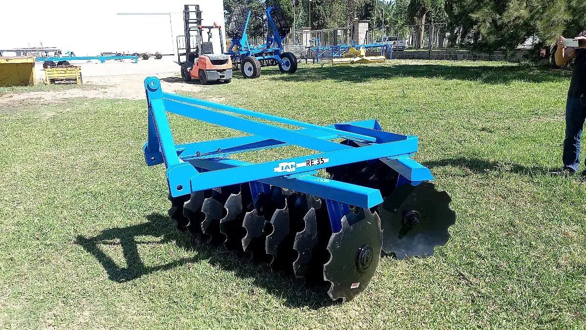 Rastra excéntrica 3 puntos RE-35